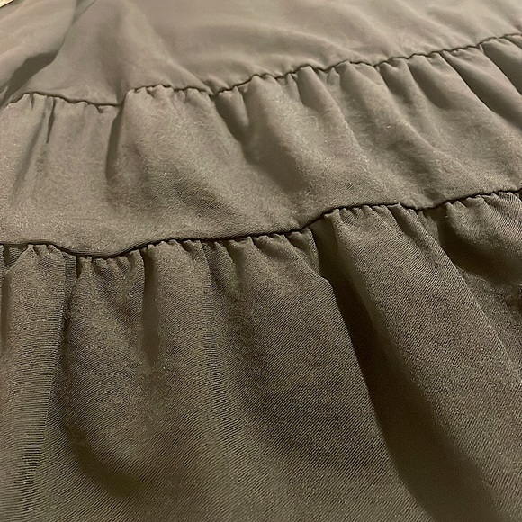 Cos Black Long Sleeve Tiered Top Size 2 - Picture 3 of 8